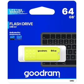GoodRam UME2 - Gelb - 64GB - USB-Stick