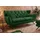 KAWOLA 2,5-Sitzer Charme Cord smaragd