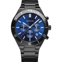 BERING 15043-727 Herrenuhr Chronograph 43mm 10ATM