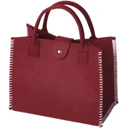 Adam Schmidt Filztasche mit Druckknopfverschluss