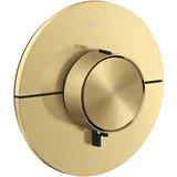 Hansgrohe AXOR ShowerSelect ID Thermostat Unterputz, rund, 2 Verbraucher - brushed gold optic