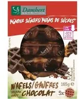 Damhert Moins De Sucres Gaufres au goût de chocolat Autre 165 g