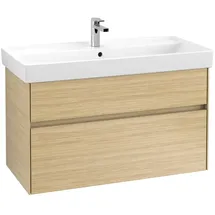 Villeroy & Boch Collaro Waschbeckenunterschrank 96 x 55 cm Nordic Oak