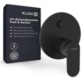 Kludi X1 Einhandwannenmischer Schwarz Matt