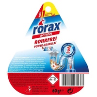 rorax rorax Rohrfrei Power-Granulat Portionspack 60g - Wirkt sofort & löst s Rohrreiniger