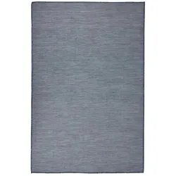 vidaXL Outdoor-Teppich Flachgewebe 120x170 cm Blau