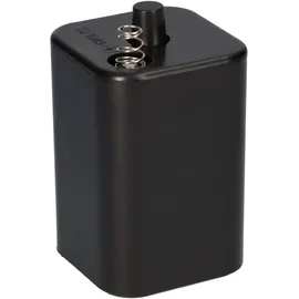Akkuman 20x Nissen 4r25 Premium 800 - 6v 7-9ah 6 Volt Hochleistungs- Blockbatterie für z.B. Baustellenleuchte / Baustellenlampe / Blinklampe/