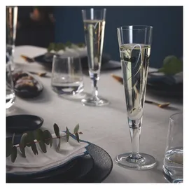 Ritzenhoff & Breker Ritzenhoff Champagnerglas Goldnacht 205 ml Kristall, Kristalloptik Gold