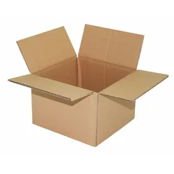 VEPATIM 25x Faltkarton  150x150x100mm 1-wellig braun