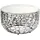 Wohnling Couchtisch Silber Marmor 60 x 35 cm