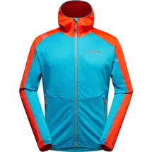 La Sportiva Upendo Hoody Men Tropic blue/cherry Tomato L