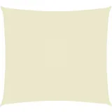 vidaXL Sonnensegel Oxford-Gewebe Rechteckig 3x4 m Creme