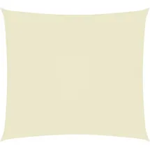 vidaXL Sonnensegel Oxford-Gewebe Rechteckig 3x4 m Creme