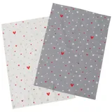 Boltze GRUPPE GmbH Geschirrtuch Küchentücher mit Muster ANELLA, 50 x 70 cm, 2er-Set, 2er-Set