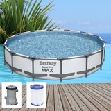 Bestway Steel Pro MAX Swimming Frame Pool Schwimmbad Schwimmbecken Gartenpool