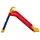 Chipolino Kinderrutsche 114 x 63 x 78,5 cm Rot/Kunststoff