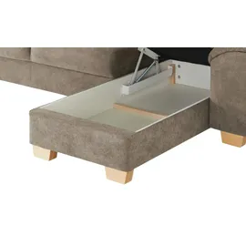 Smart Ecksofa Valencia ¦ braun ¦ Maße (cm): B: H: 90 T: