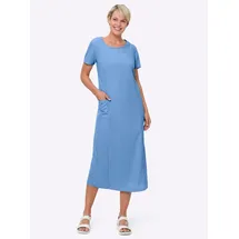 Sieh an! Etuikleid A-Linien-Kleid Himmelblau 44