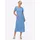 Sieh an! Etuikleid A-Linien-Kleid Himmelblau 44