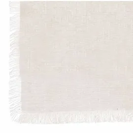 Atmosphera Tischdecke Maha 150 x 250 cm Weiß