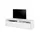 Uno Primo TV-Lowboard 184 x 51 x 52 cm Weiß Metall/Spanplatte/Holzwerkstoff