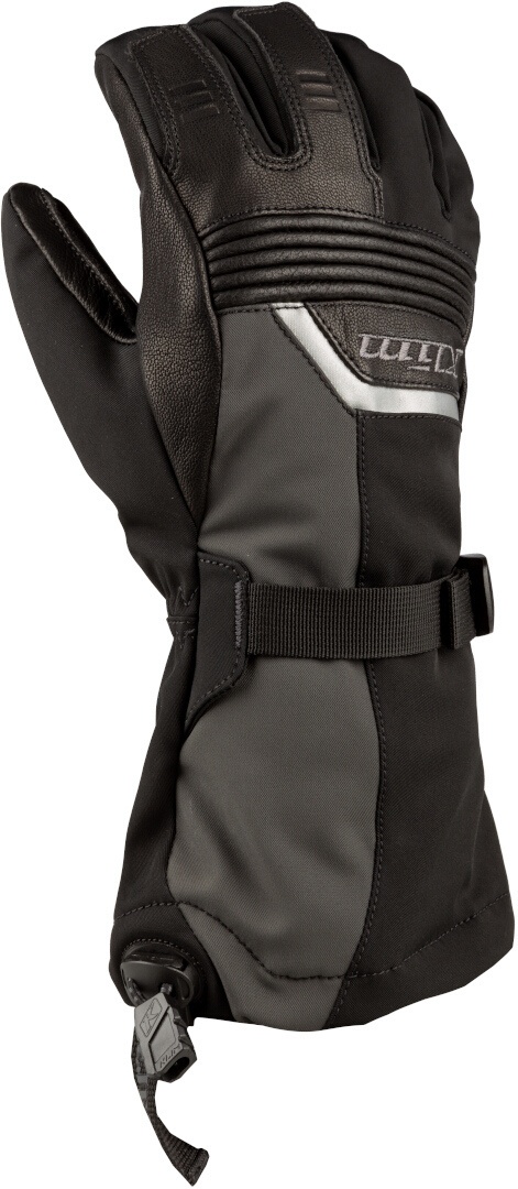 Klim Fusion Sneeuwscooter handschoenen, zwart-grijs, XL