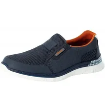 Rieker Slip-Ons Blau Herren 43