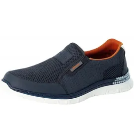Rieker Slip-Ons Blau Herren 43