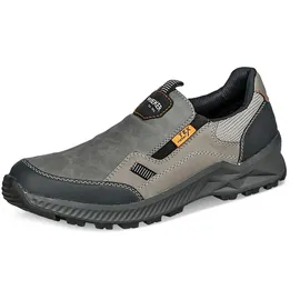 Rieker Slip-Ons Herren Grau 40