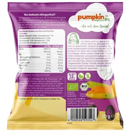 pumpkin organics Gemüse Röllchen mit Kürbis 20 x 20 g