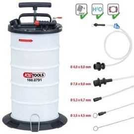 KS Tools Vakuum-Absaugpumpe 9,5 Liter inklusive 4 Sonden