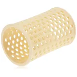 Comair Flachwellwickler konisch lang 65mm Ø 40mm elfenbein 10er Beutel