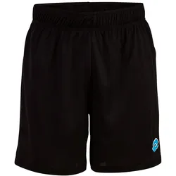 Trainingsshorts LOTTO, Herren, Gr. XL (56/58), Normalgrößen, schwarz (caviar), 100% Polyester, bedruckt, sportlich, Hosen, - in pflegeleichter Polyester Qualität