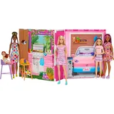 Barbie Klappbares Puppenhaus mit Puppe