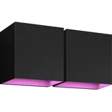 Philips Hue Resonate Downward White & Color - Schwarz Doppelpack