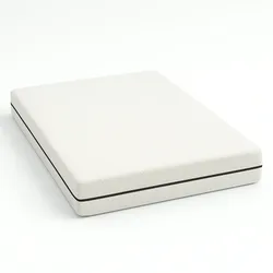 THE WHITE STONE Doppelmatratze 180x200 Schaum H16cm Orthopädisch Bezug milbenresistent 100% Hergestellt in Italien