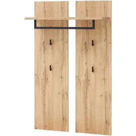 Uno Garderobenpaneel Sparks Eiche