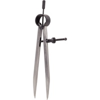 KS Tools Präzisions-Feder-Spitzzirkel, 235mm
