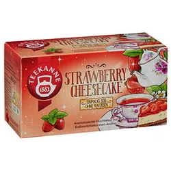 TEEKANNE STRAWBERRY CHEESECAKE Tee 18 Portionen