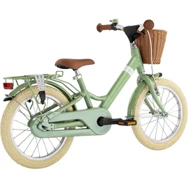 PUKY Youke Classic 16 Zoll RH 28 cm retro grün