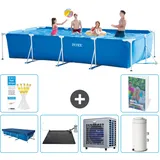 Rechteckiger Frame Pool - 450x220x84 Cm - 7-teilig  S2