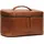 The Chesterfield Brand Wax Pull Up Kulturbeutel Leder 29 cm braun