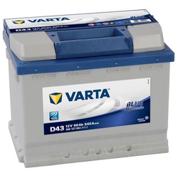  D43 Blue Dynamic 12V 60Ah 540A 