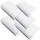 Wiltec Presstuch 6 Liter 5 Stück 190 x 190 x 390 mm Weiß