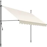 Tectake Klemmmarkise 300 x 180 cm beige