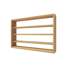 VCM Wandregal Osado 60 x 10 x 40 cm Buche
