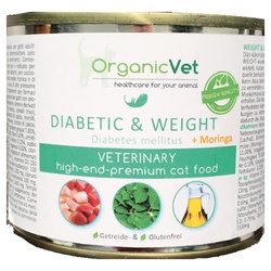 OrganicVet Diabetic & Weight Nassfutter für Katzen 200g