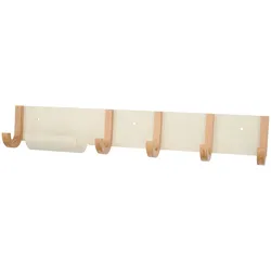Design Letters - Jay Garderobe, L 70 cm, Eiche natur / cremeweiß