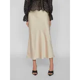 VILA Maxirock Damen Beige 40