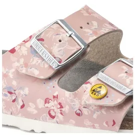 Birkenstock Arizona ESD Birko-Flor schmal flower field rose 36